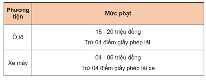 Những vi phạm giao thông Tết dễ mắc phải và mức phạt năm 2026 - Ảnh 6.
