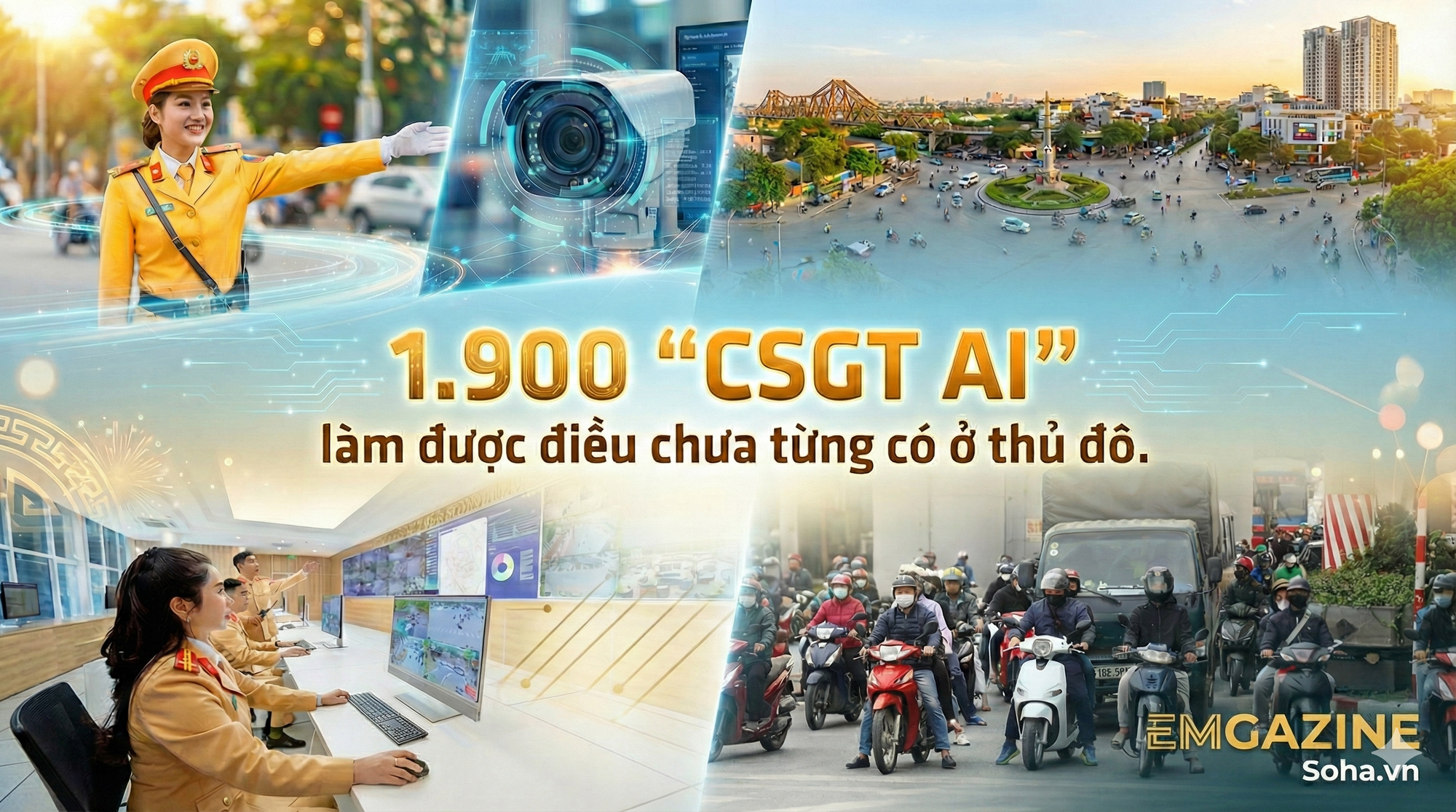 Giao thông Hà Nội đêm