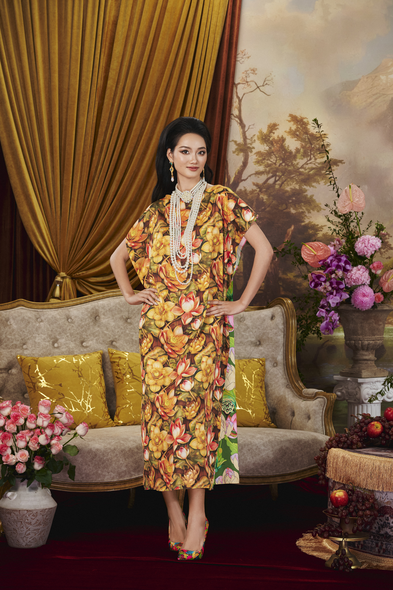 Á hậu Quỳnh Anh là nàng thơ của NTK Vũ Tường Vi - Ảnh 5.