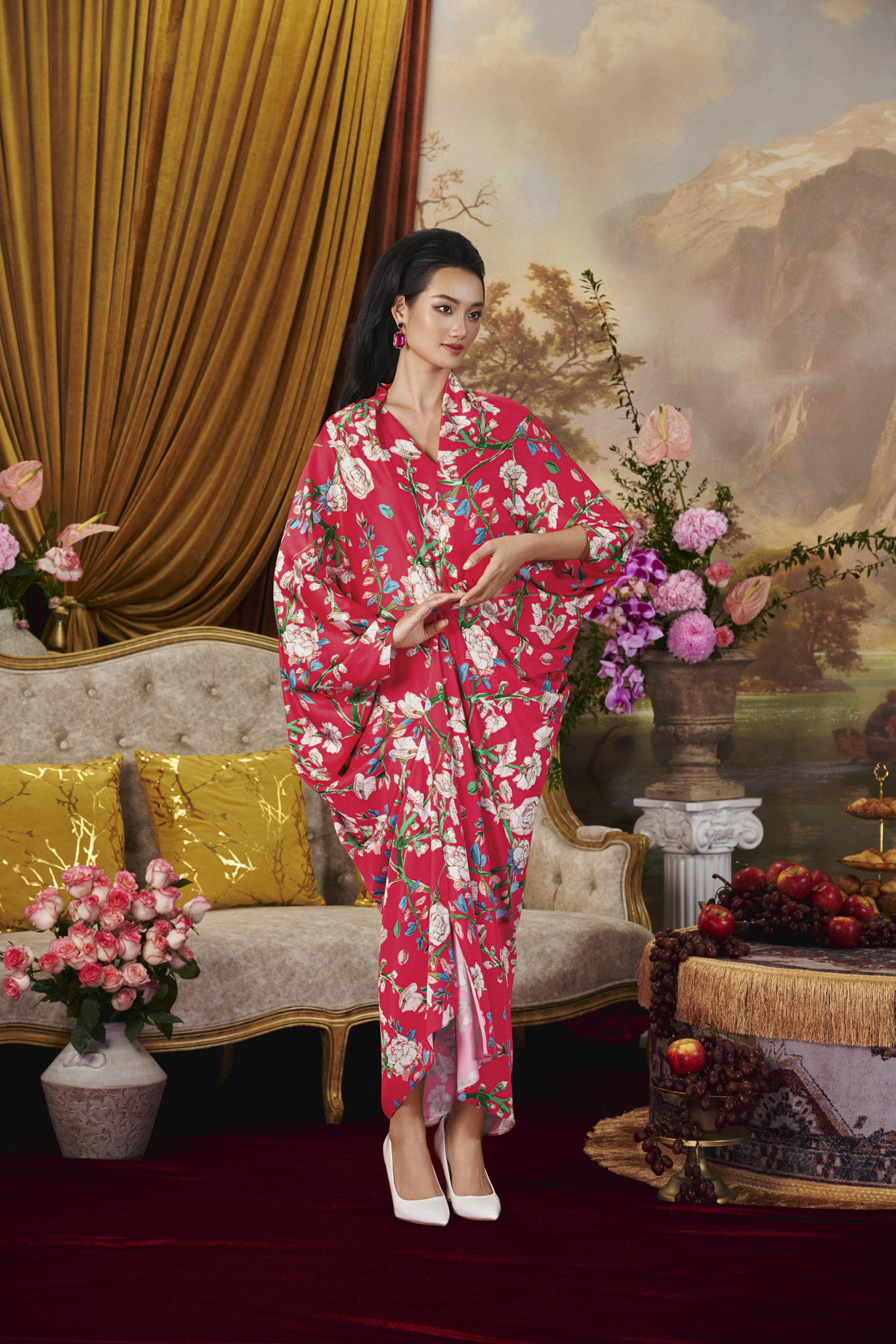 Á hậu Quỳnh Anh là nàng thơ của NTK Vũ Tường Vi - Ảnh 6.