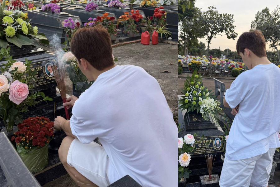 Nam ca sĩ Việt nổi tiếng đ&oacute;n Tết đầu ti&ecirc;n kh&ocirc;ng c&ograve;n cả bố lẫn mẹ - Ảnh 1.