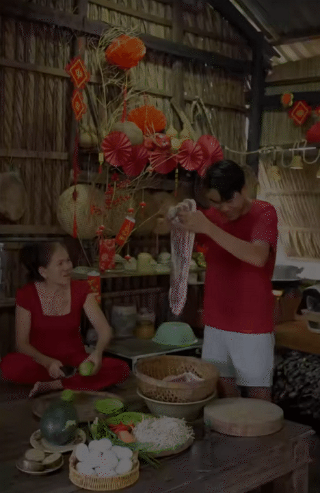 Mùng 1 Tết, ghé thăm căn nhà miền Tây với không khí đầu năm ngập sắc xuân: Hoa nở kín hiên, trái trĩu cành- Ảnh 16.