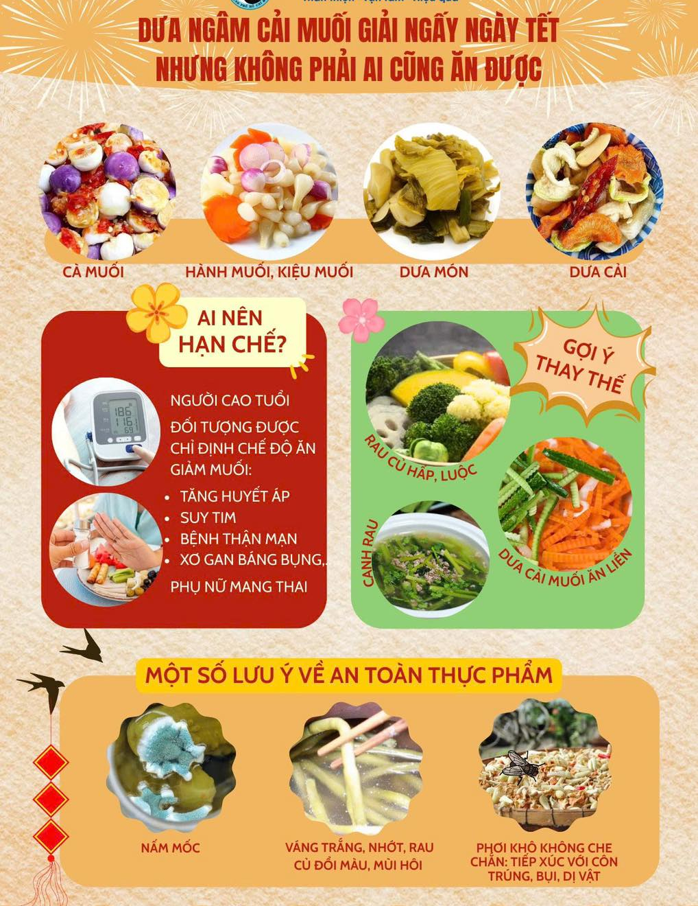 Dưa ngâm – cải muối giải ngấy ngày Tết nhưng không phải ai cũng ăn nhiều được  - Ảnh 1.