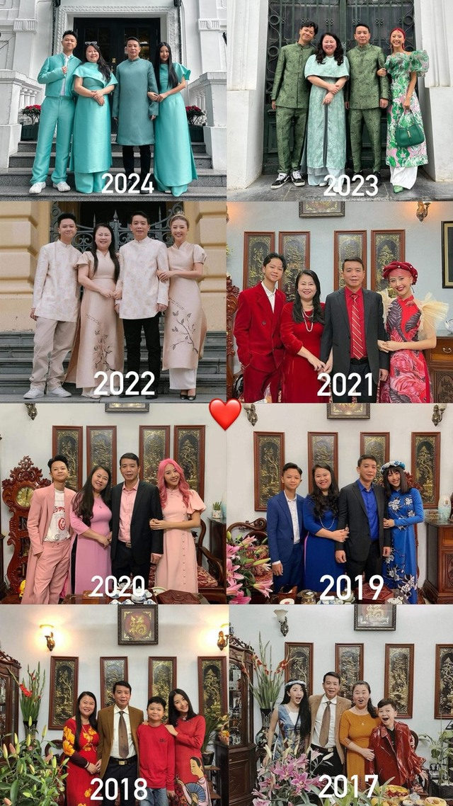 Gia đình mốt nhất Mùng 1 còn ai ngoài Quỳnh Anh Shyn: Gần 10 năm khiến dân mạng phát cuồng mỗi Tết- Ảnh 8.