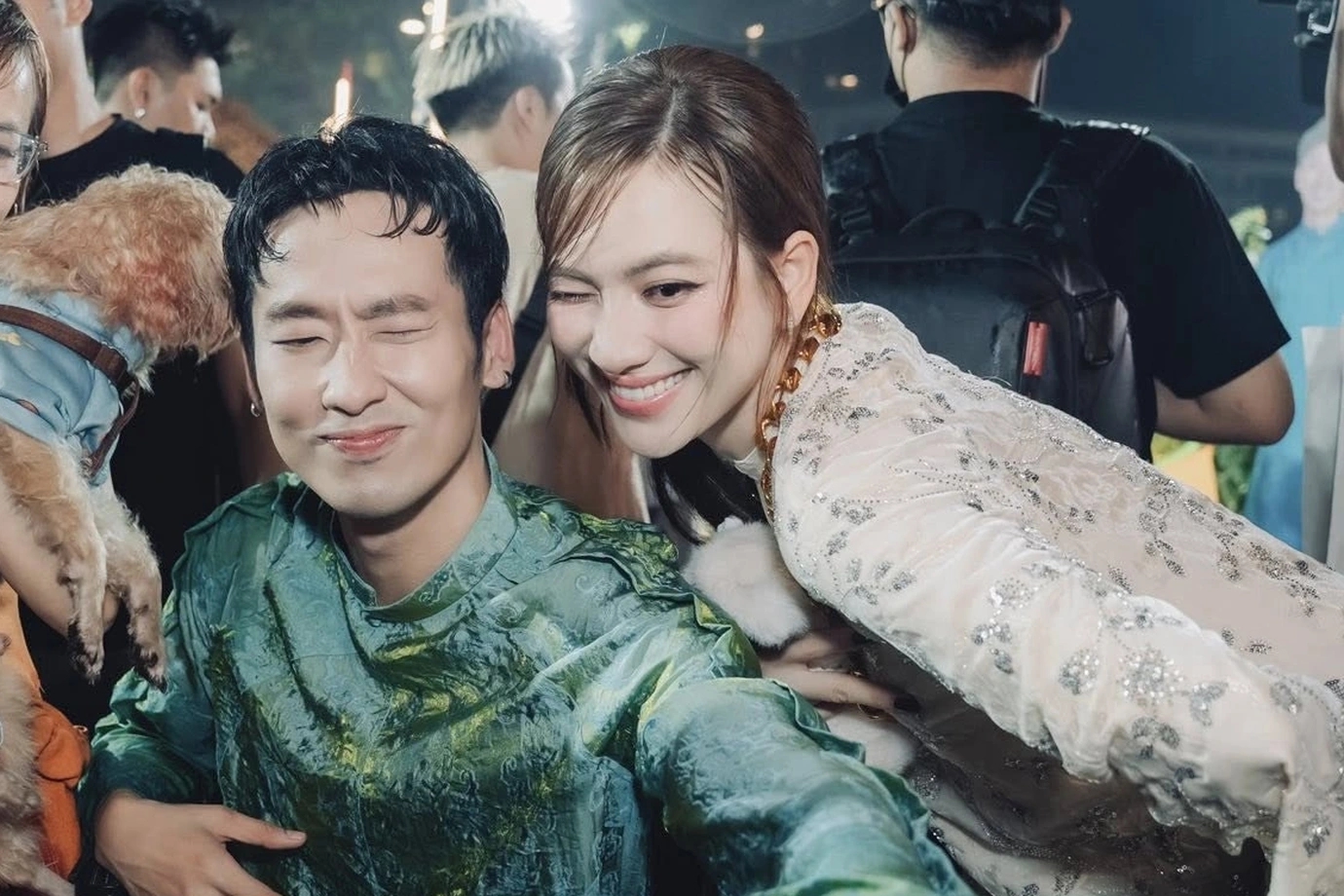 Clip HOT: Tuấn Trần công khai tình cảm với Phương Anh Đào trước hàng trăm người, chỉ 2 từ cũng đủ nổ tung MXH- Ảnh 3.