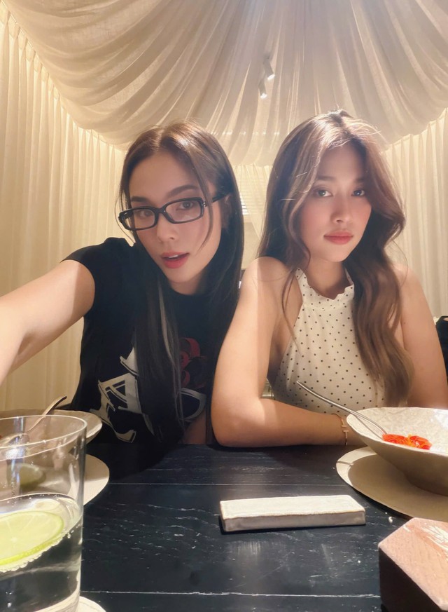 Hoa hậu Kỳ Duyên - Đoàn Thiên Ân sống chung, vui vẻ đón Tết bên nhau - Ảnh 2.