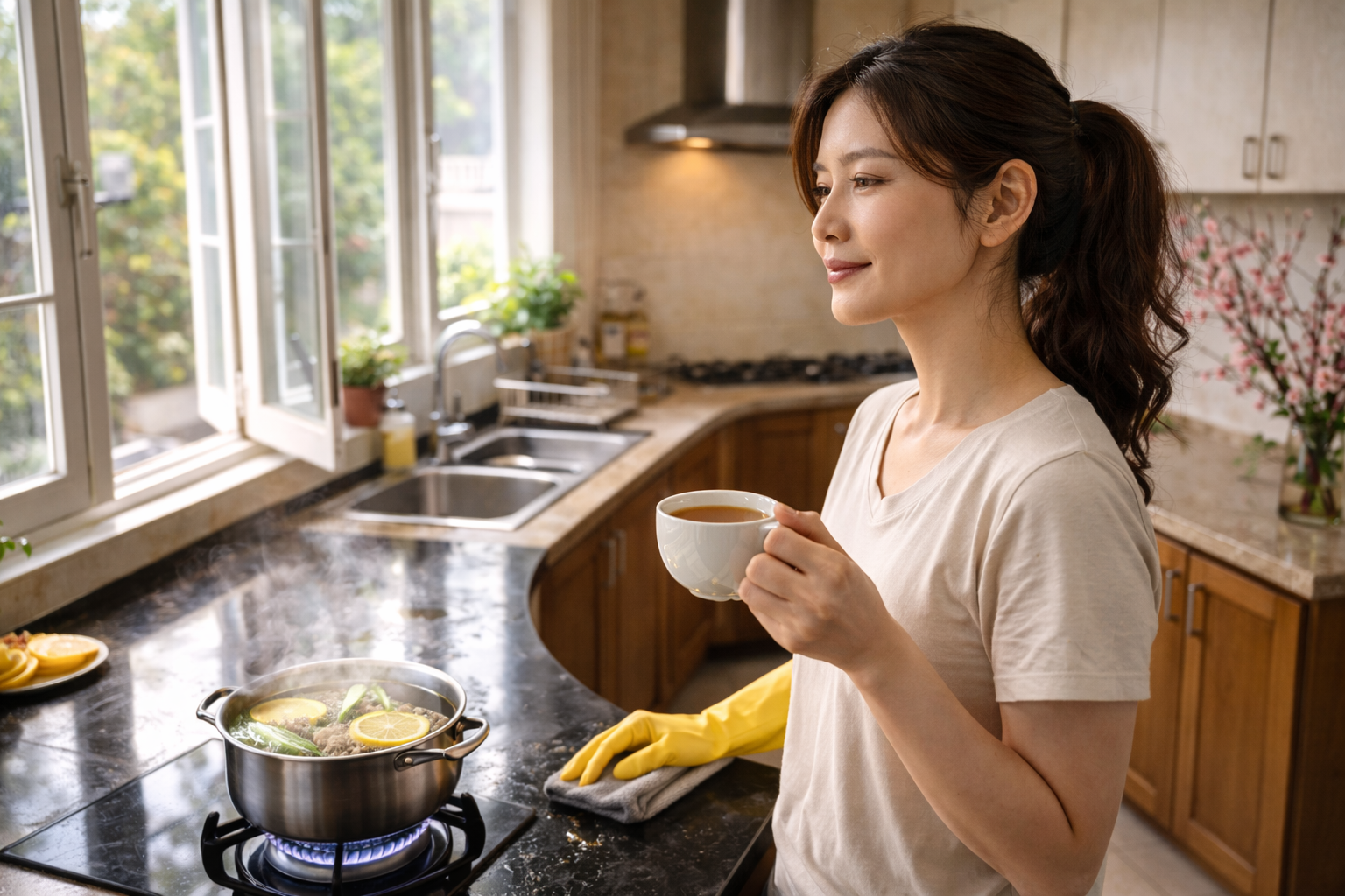 Sau m&ugrave;ng 3, bếp nh&agrave; t&ocirc;i &aacute;m m&ugrave;i đến mức mở cửa vẫn kh&ocirc;ng hết - cho đến khi thử c&aacute;ch n&agrave;y - Ảnh 3.