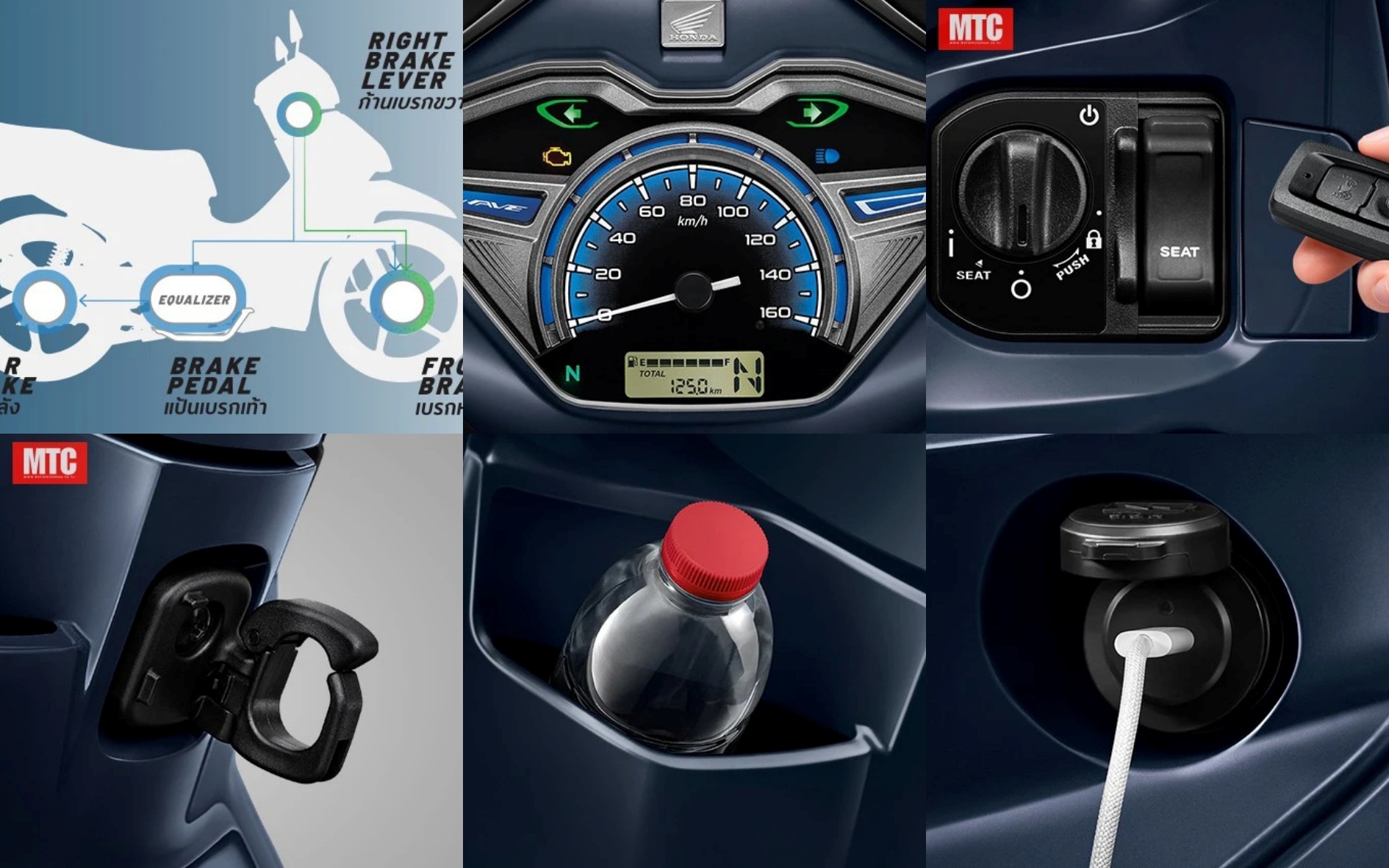 Honda Wave 125 2026 "trình làng": Vua xe số thực dụng đã được thêm phanh CBS, có Smartkey, ăn 71km/lít xăng - Ảnh 2.