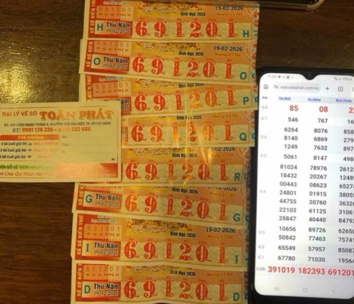 Xổ số miền Nam 2026: TPHCM công bố người trúng độc đắc và giải an ủi - Ảnh 2. Xổ số miền Nam 2026: TPHCM công bố người trúng độc đắc và giải an ủi - Ảnh 2.