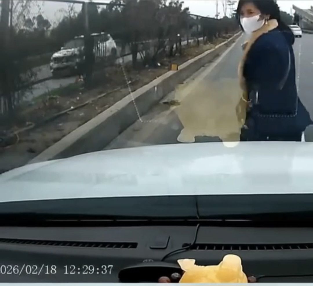 Clip gây phẫn nộ: Bé trai chạy băng qua cao tốc, ô tô phanh “cháy bánh”, cha mẹ thản nhiên, không nói nổi 1 câu xin lỗi - Ảnh 2.