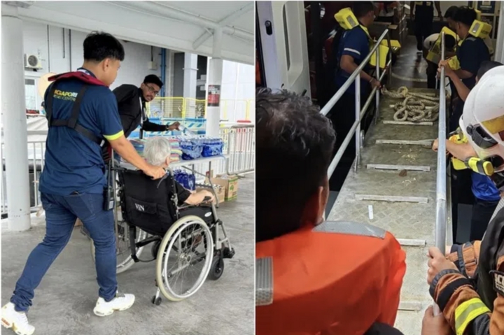 Cháy tàu du lịch ngoài khơi Singapore gây hoang mang cho 271 hành khách - Ảnh 2.