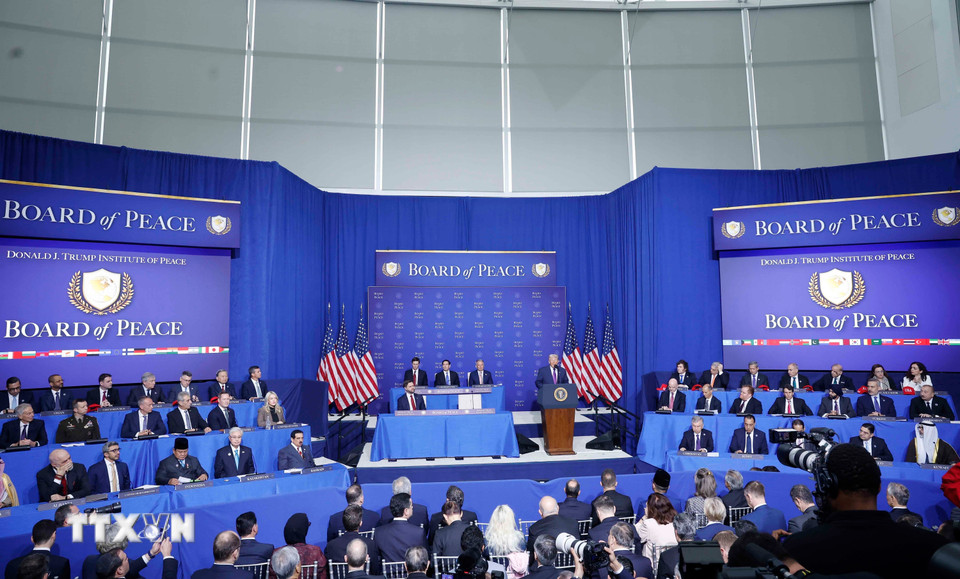 Tổng Bí thư Tô Lâm dự Phiên khai mạc Hội đồng Hòa bình về Gaza - Ảnh 1.