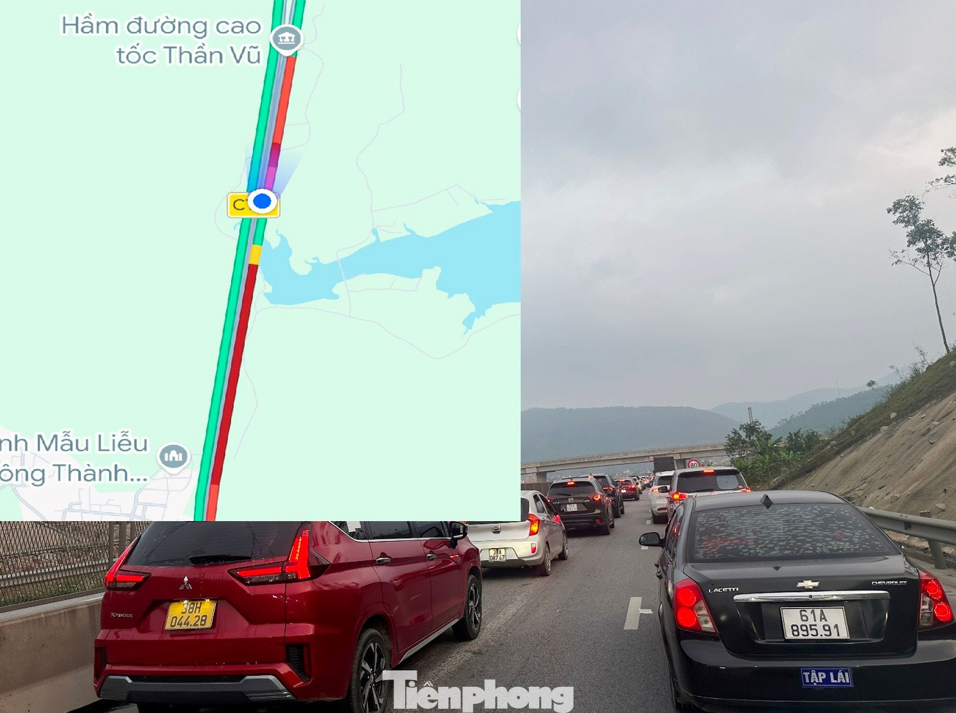 Ùn tắc cao tốc Bắc Nam qua hầm Thần Vũ Trong dịp Tết 2026 - Ảnh 3.