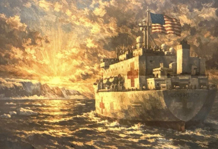 Điều tàu bệnh viện đến Greenland, ông Donald Trump nói gì? - Ảnh 1. Điều tàu bệnh viện đến Greenland, ông Donald Trump nói gì? - Ảnh 1.