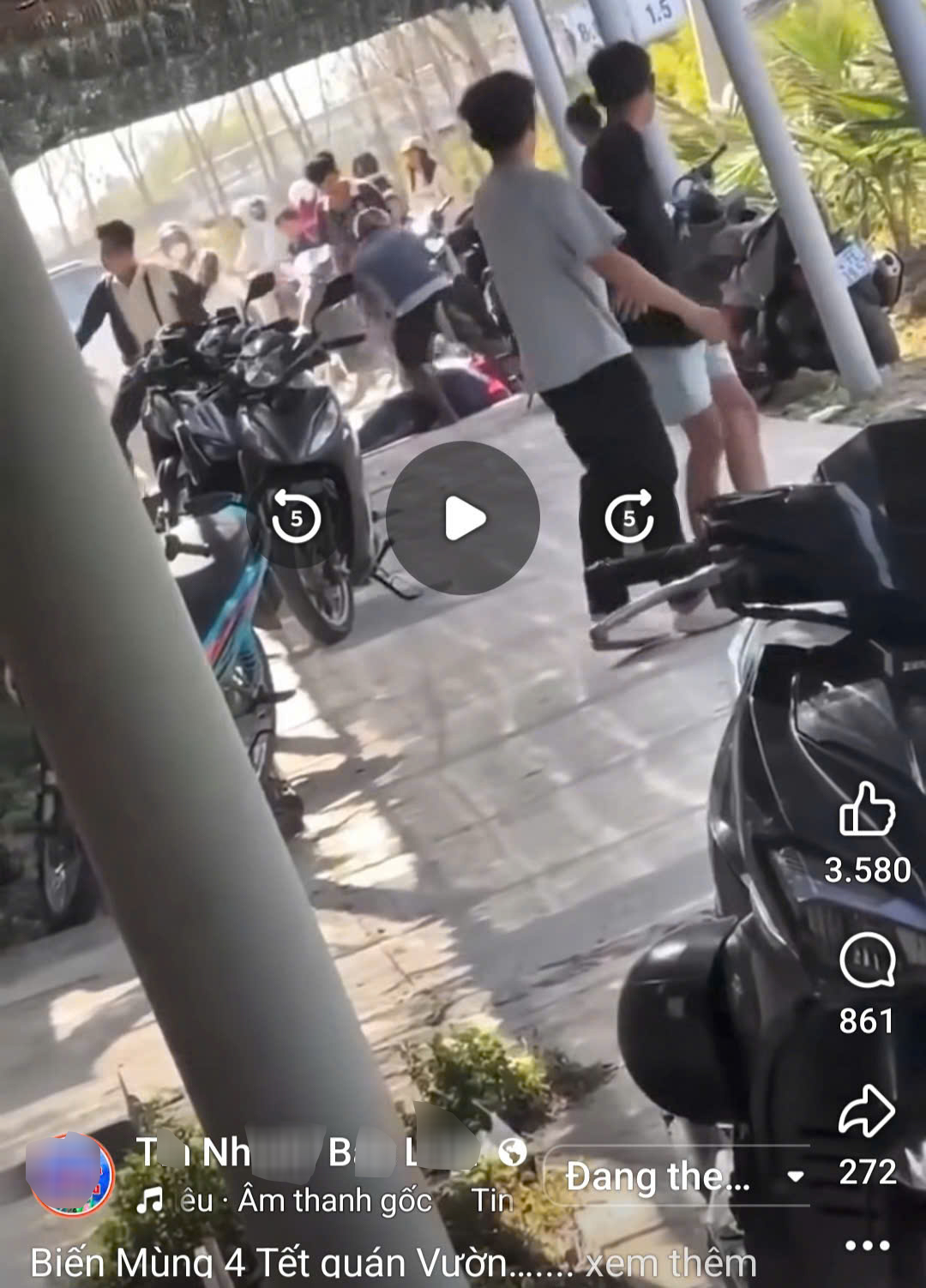 Clip bạo lực Cà Mau gây bức xúc , hình ảnh đáng lo ngại trong vụ ẩu đả - Ảnh 1.