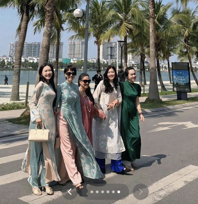 Văn Hậu du xu&acirc;n c&ugrave;ng nh&agrave; vợ, mẹ Do&atilde;n Hải My g&acirc;y sốt v&igrave; visual trẻ đẹp, một ch&iacute;n một mười với con  - Ảnh 7.