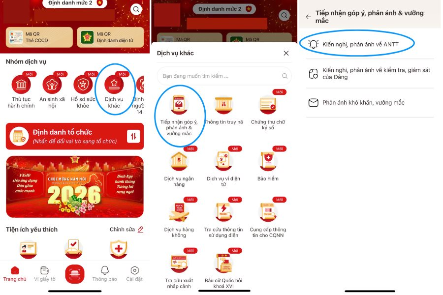 Tính năng VNeID hỗ trợ người dân tố giác lừa đảo hiệu quả năm 2026 - Ảnh 3.