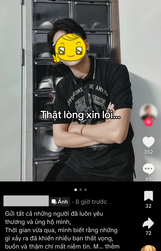 Nam TikToker lộ clip đánh vợ đang gây xôn xao MXH lên tiếng xin lỗi: Thực hư thế nào? - Ảnh 3.