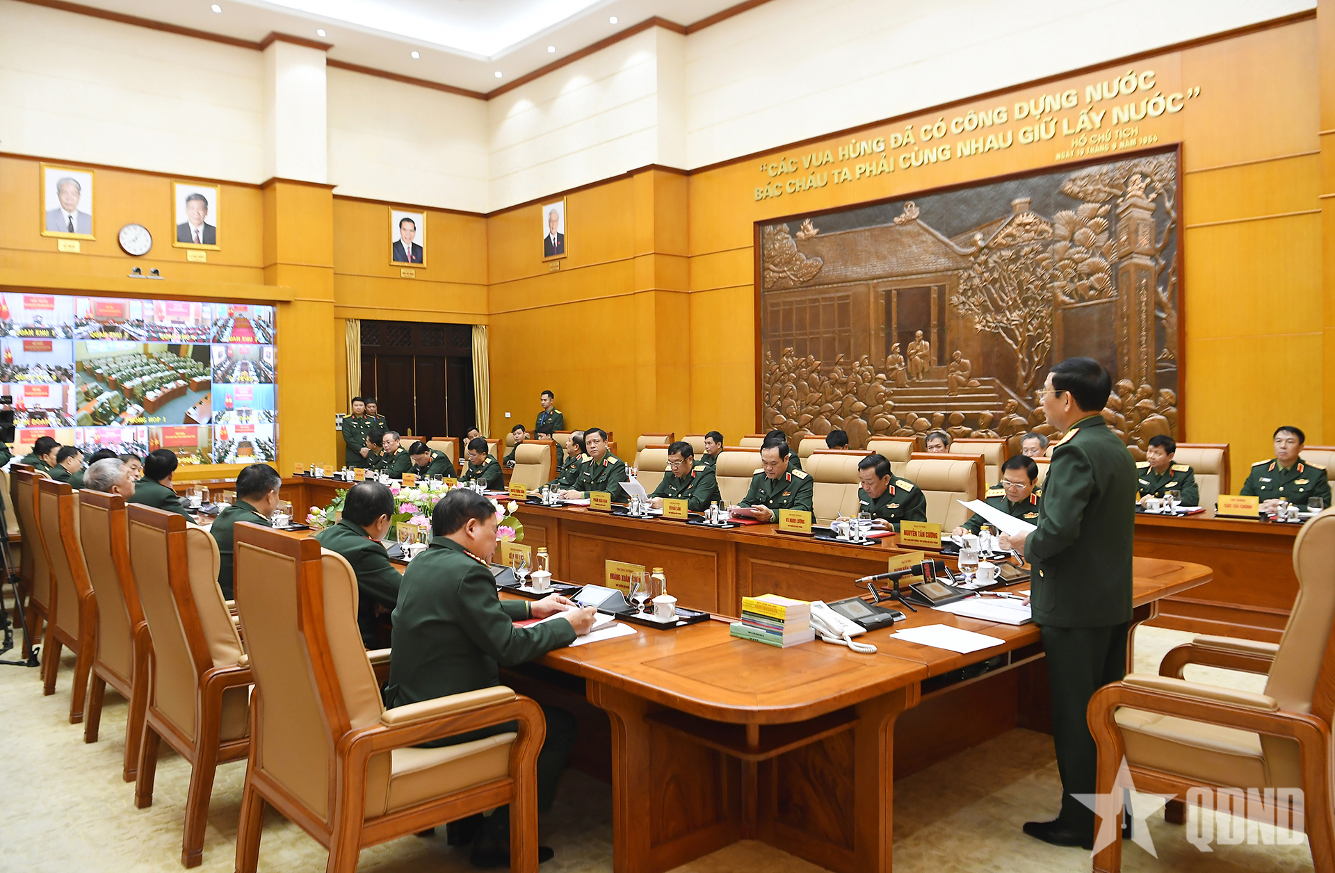 Tiếp tục ho&agrave;n chỉnh kế hoạch điều chỉnh bi&ecirc;n chế Qu&acirc;n đội giai đoạn 2026 - 2030 - Ảnh 2.