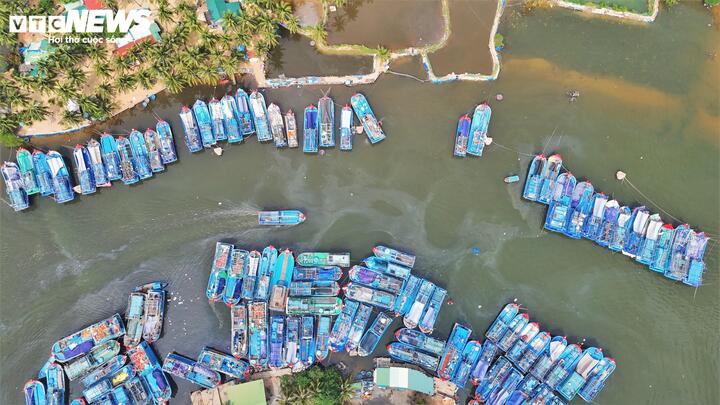 Nạo v&eacute;t khẩn cấp cảng c&aacute; Tam Quan Gia Lai sau cơn lũ lịch sử năm 2025 - Ảnh 12.