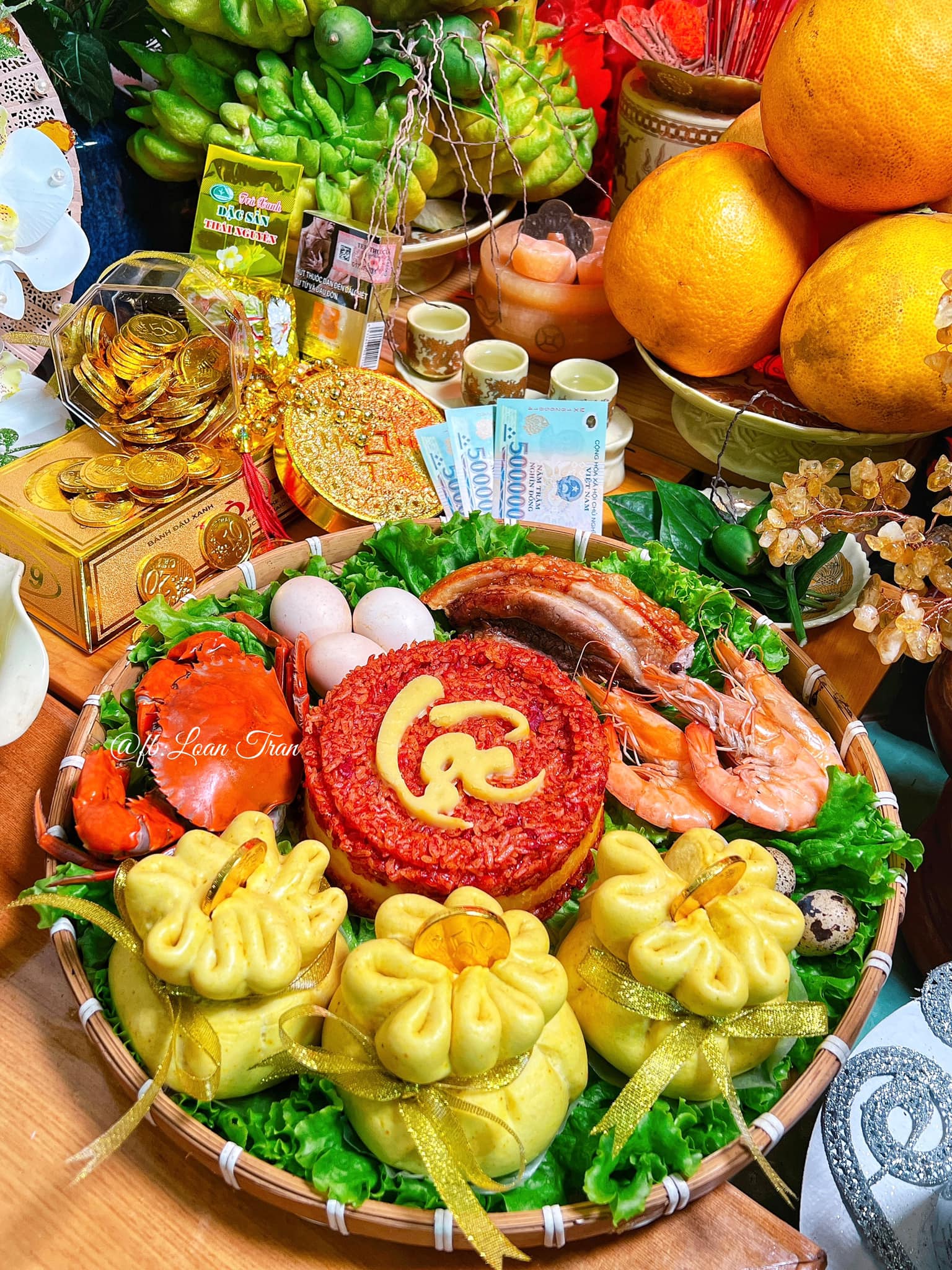 Mâm cúng vía Thần Tài chuẩn chỉnh nhất: Chỉ cần sắm đủ những món này, cả năm làm ăn trúng mánh, lộc lá đầy nhà!- Ảnh 1. Mâm cúng vía Thần Tài chuẩn chỉnh nhất: Chỉ cần sắm đủ những món này, cả năm làm ăn trúng mánh, lộc lá đầy nhà!- Ảnh 1.