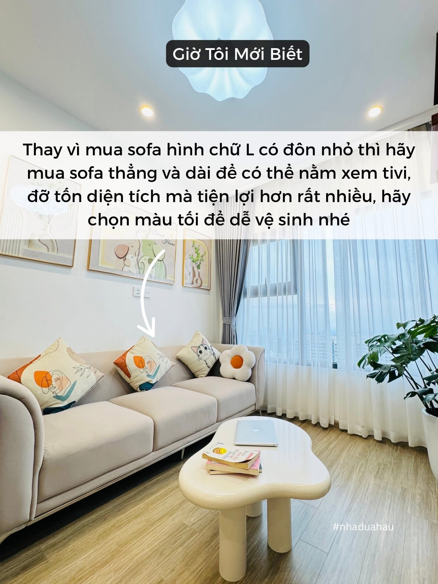 Hai lần l&agrave;m nội thất chung cư, vợ chồng H&agrave; Nội mới thấm: Sai một chi tiết l&agrave; mất cả m&eacute;t vu&ocirc;ng sống- Ảnh 9.