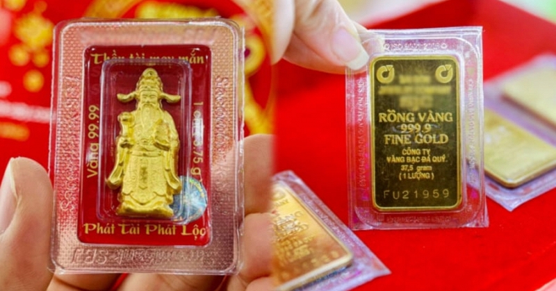 Gi&aacute; v&agrave;ng biến động, cả thị trường chờ đợi sự r&otilde; r&agrave;ng về thuế quan của Mỹ