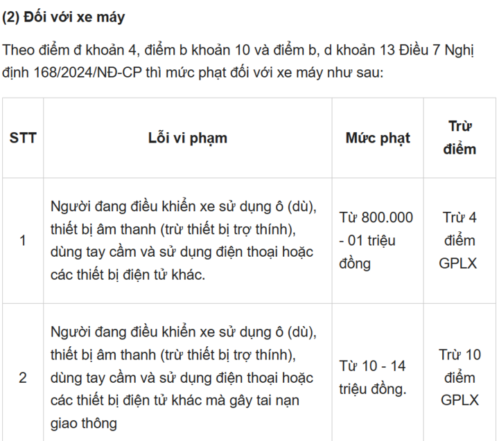 Gắn điện thọai xem bản đồ khi l&aacute;i xe c&oacute; bị phạt Theo quy định 2024 kh&ocirc;ng? - Ảnh 3.
