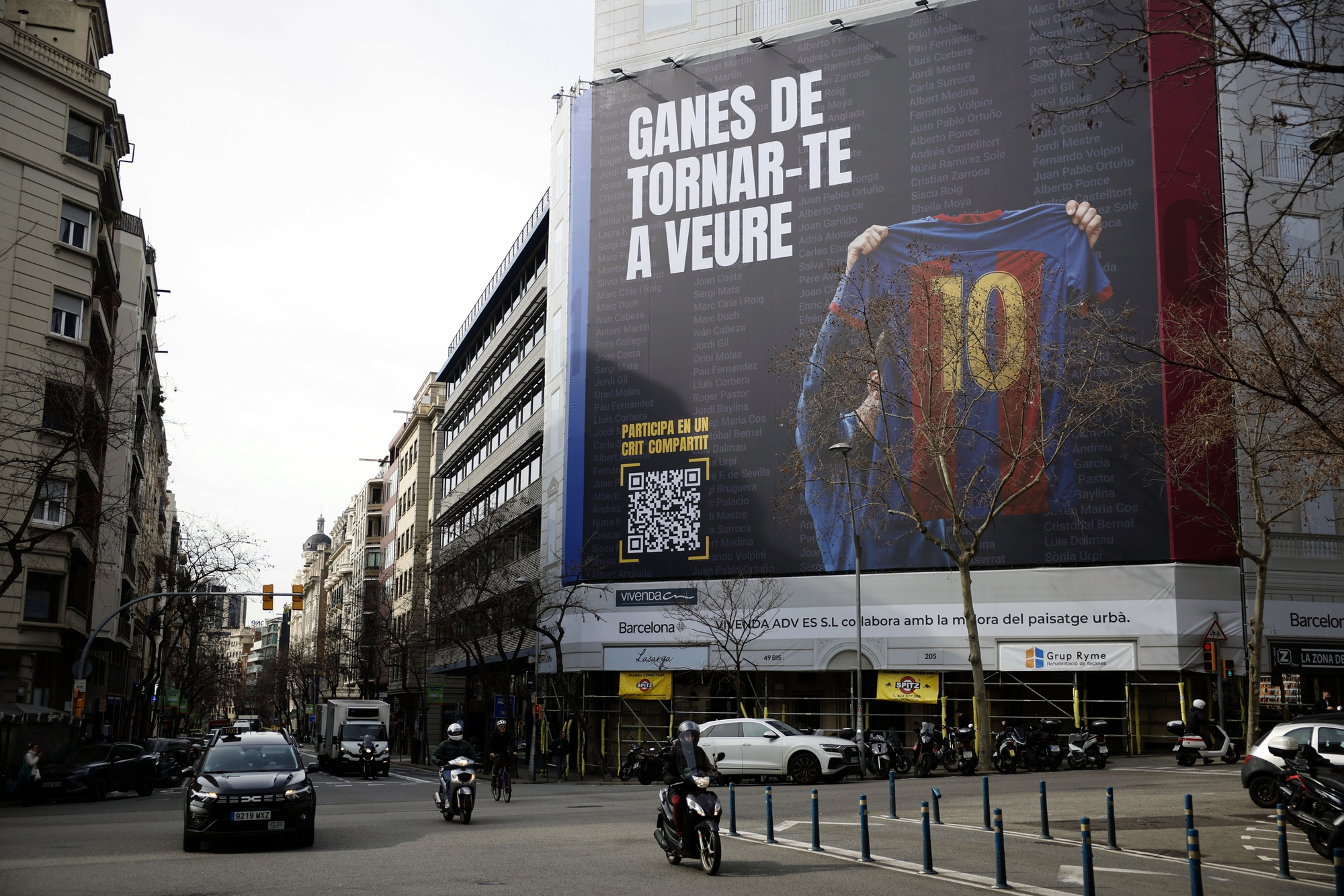 Hình ảnh Messi bị lạm dụng "không phép" ở cuộc tranh cử Chủ tịch Barca - Ảnh 1.