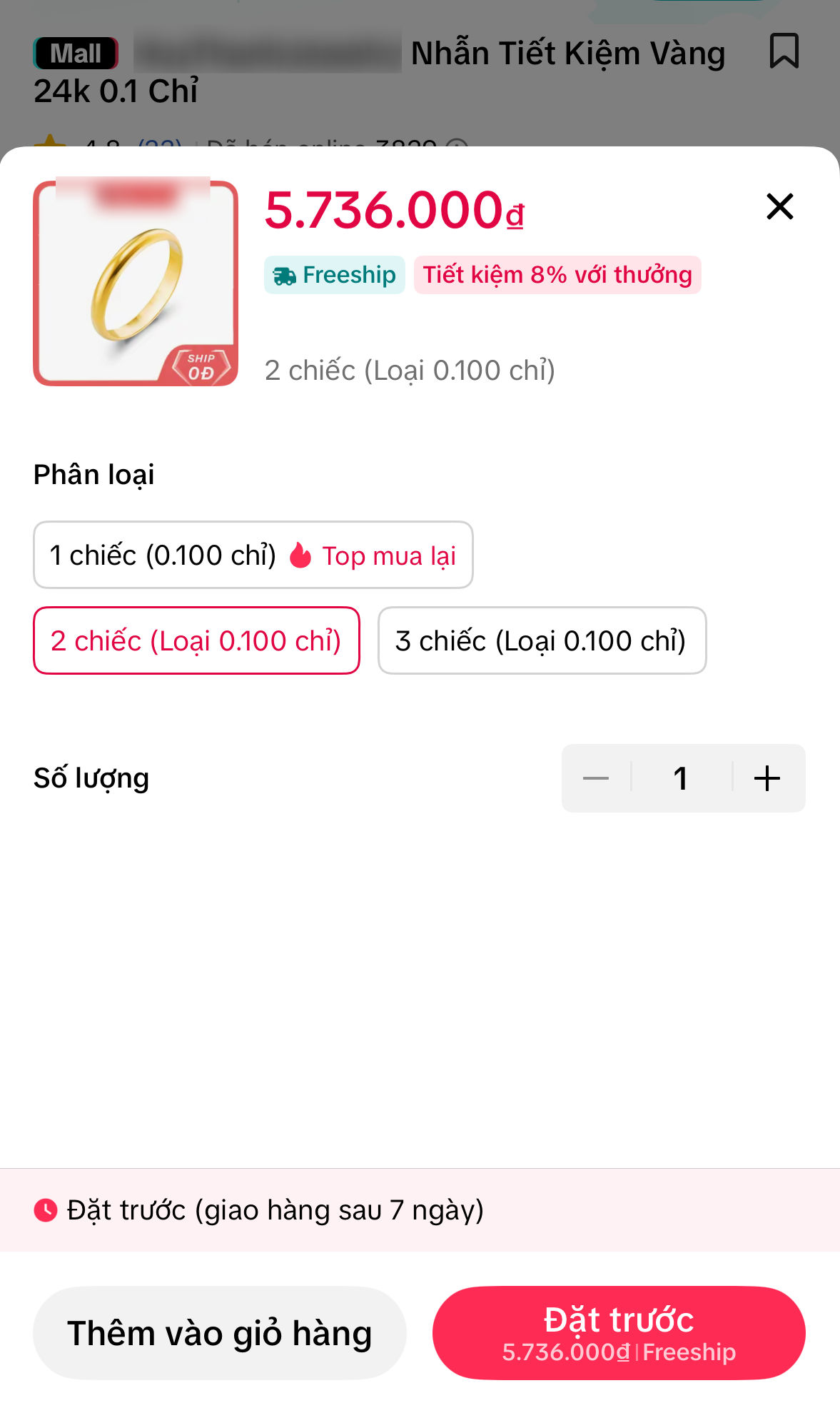 Rộ xu hướng b&aacute;n online v&agrave;ng 0,1 chỉ, h&agrave;ng ngh&igrave;n người đổ x&ocirc; "chốt đơn": Điều đặc biệt phải CẨN TRỌNG! - Ảnh 5.