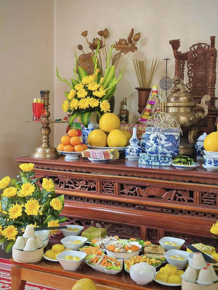 Gợi &yacute; m&acirc;m lễ c&uacute;ng rằm th&aacute;ng Gi&ecirc;ng đầy đủ v&agrave; trang trọng năm 2026 - Ảnh 3.