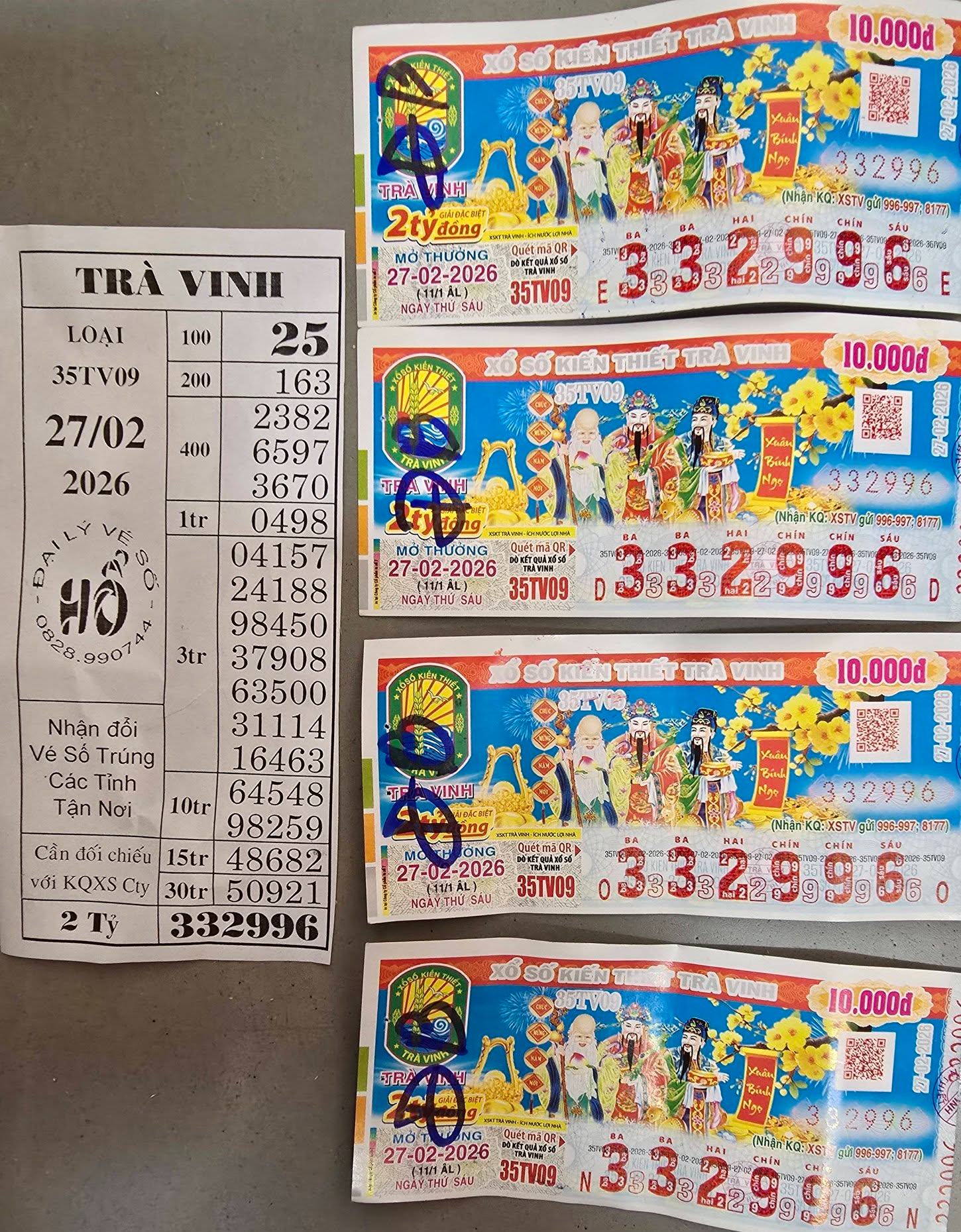 Xổ số miền Nam 2026: Đại l&yacute; v&eacute; số Hổ li&ecirc;n tục tr&uacute;ng giải độc đắc - Ảnh 1.