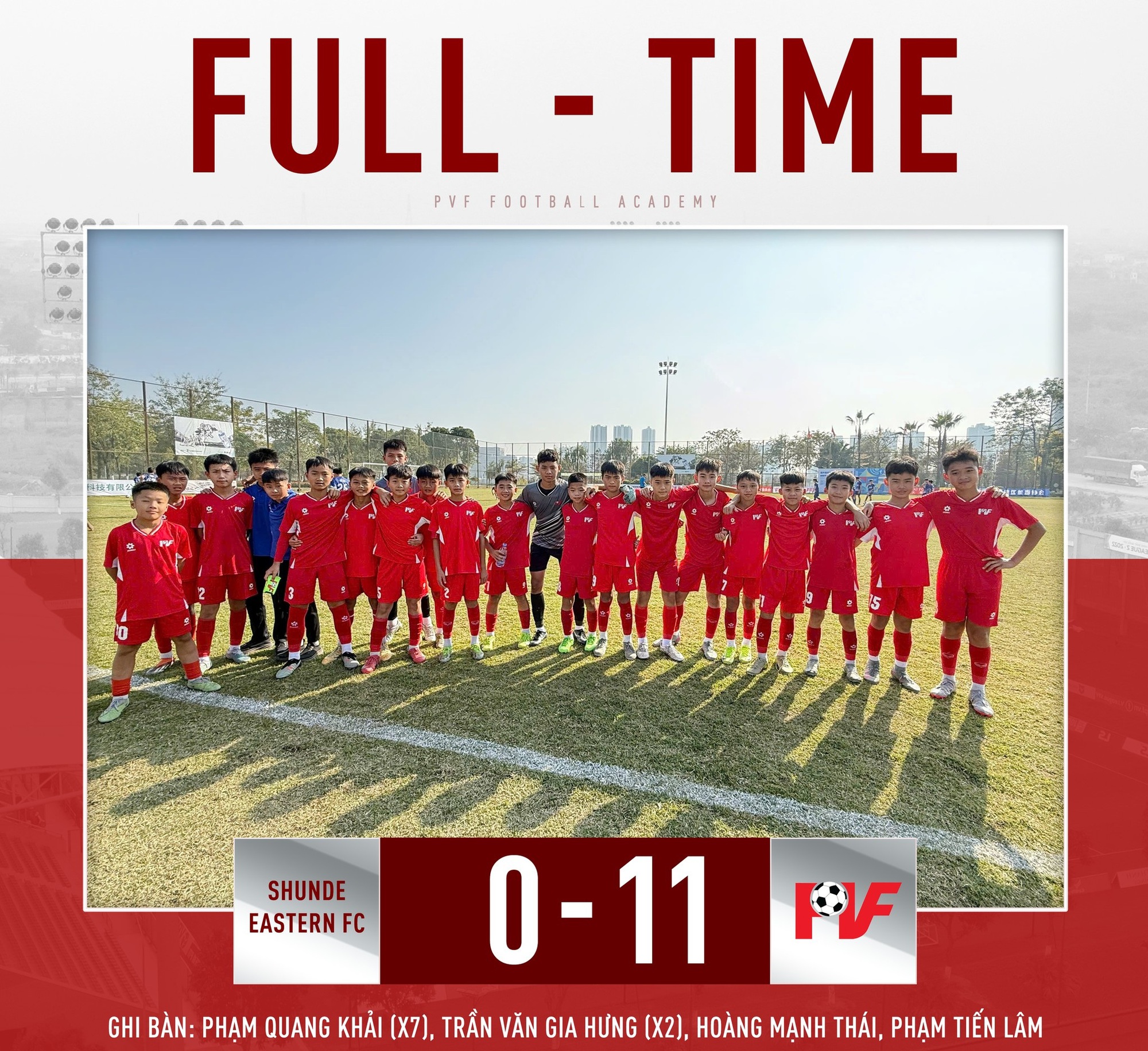 Tấn c&ocirc;ng &aacute;p đảo, đội b&oacute;ng Việt Nam thắng 11-0 trước đối thủ Trung Quốc - Ảnh 2.