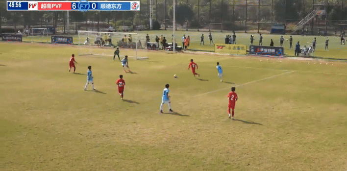 Tấn c&ocirc;ng &aacute;p đảo, đội b&oacute;ng Việt Nam thắng 11-0 trước đối thủ Trung Quốc - Ảnh 1.