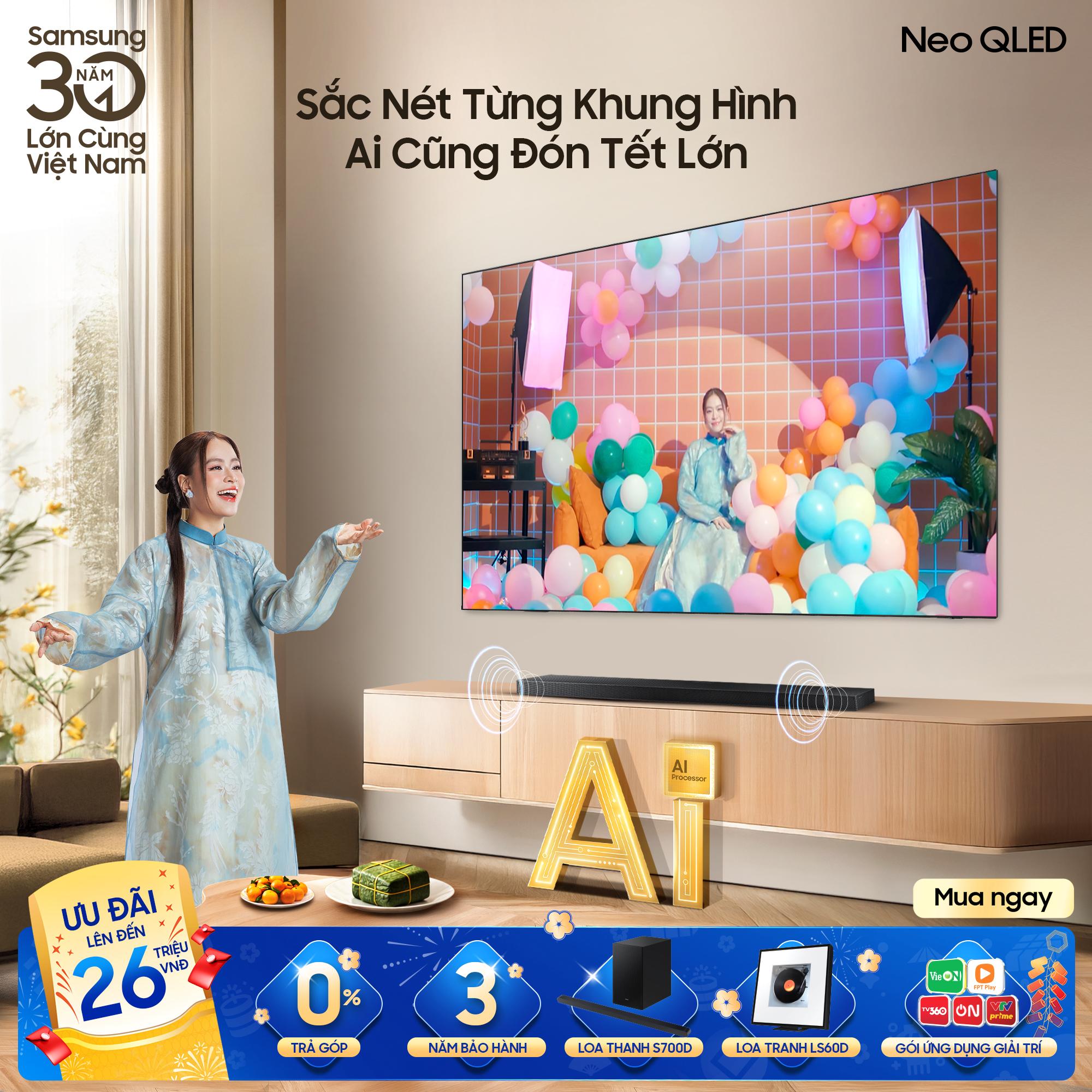 Đang định sắm TV mới thì phải chốt ngay trong Tết 2026 - Ảnh 1.
