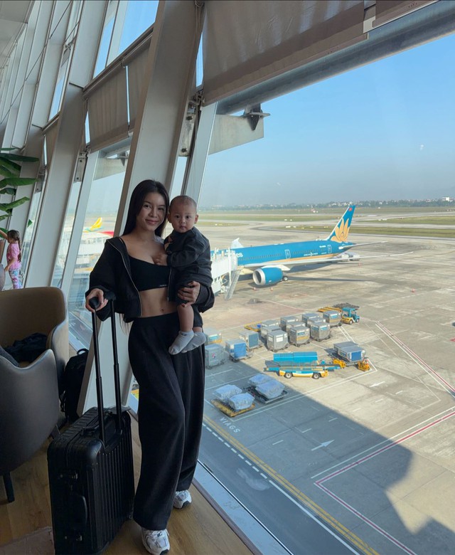 Không nghĩ Yến Xuân vợ Văn Lâm vừa sinh xong lại xinh như thế!- Ảnh 8.