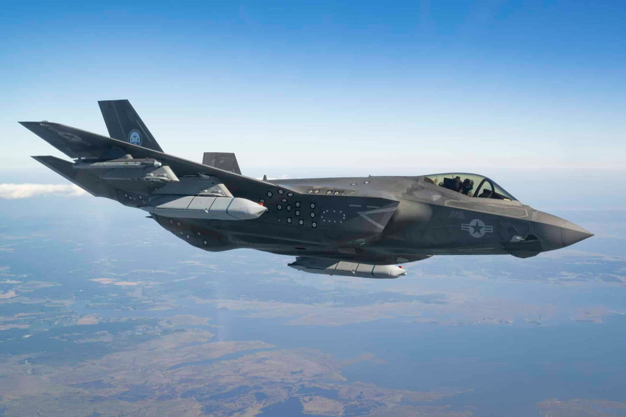 F - 35 c ghi dấu ấn đầu ti&ecirc;n trong thực chiến khi bắn hạ m&aacute;y bay kh&ocirc;ng người l&aacute;i Iran - Ảnh 1.