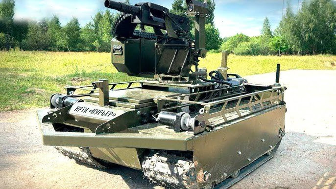 Robot ph&oacute;ng lựu Kourier lập th&agrave;nh t&iacute;ch xuất sắc trong thực chiến- Ảnh 2.