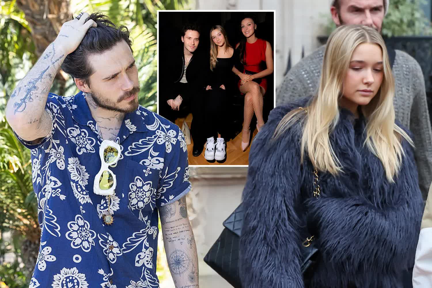 Tiểu thư Harper bị đem ra l&agrave;m l&aacute; chắn cho drama gia đ&igrave;nh, Brooklyn Beckham bỗng đi b&agrave;i "nổi loạn để bảo vệ em g&aacute;i"? - Ảnh 1.