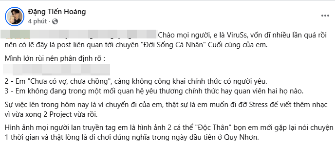 Chuyện gì xảy ra với ViruSs khi trợ lý Thảo Đây xác nhận: "Mình và anh Hoàng đang hẹn hò" - Ảnh 2.