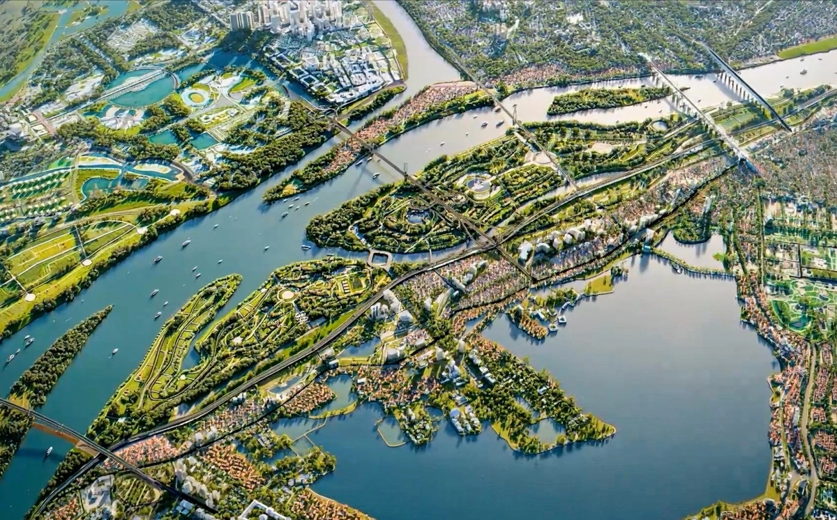 Bản đồ quy hoạch vệ tinh