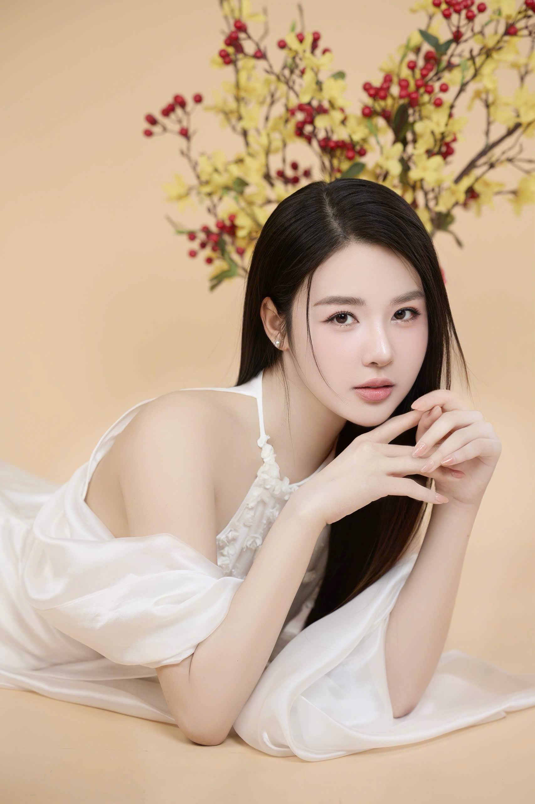 Á hậu Đỗ Hà Trang khoe vẻ đẹp Á Đông trong bộ ảnh đón Tết- Ảnh 9.