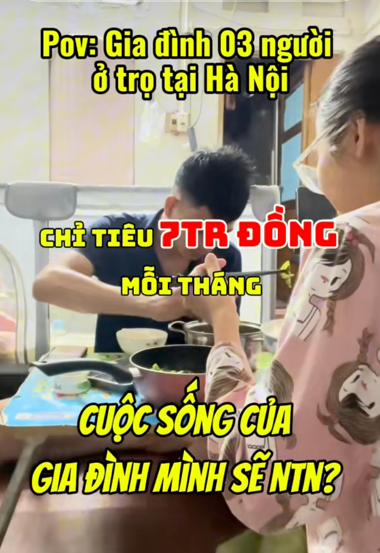 Chi ti&ecirc;u 7 triệu/th&aacute;ng cho gia đ&igrave;nh 3 người thu&ecirc; trọ ở H&agrave; Nội: C&aacute;ch ch&uacute;ng t&ocirc;i chia tiền để kh&ocirc;ng th&aacute;ng n&agrave;o vỡ kế hoạch- Ảnh 1.