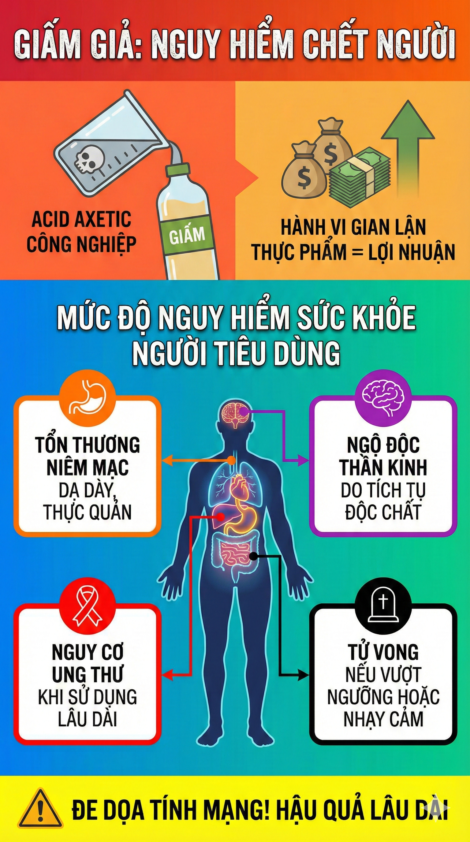 60.000 l&iacute;t giấm pha axit acetic được L&ecirc; Thị Lộc tuồn ra thị trường, 'đầu độc' người ti&ecirc;u d&ugrave;ng thế n&agrave;o? - Ảnh 1.