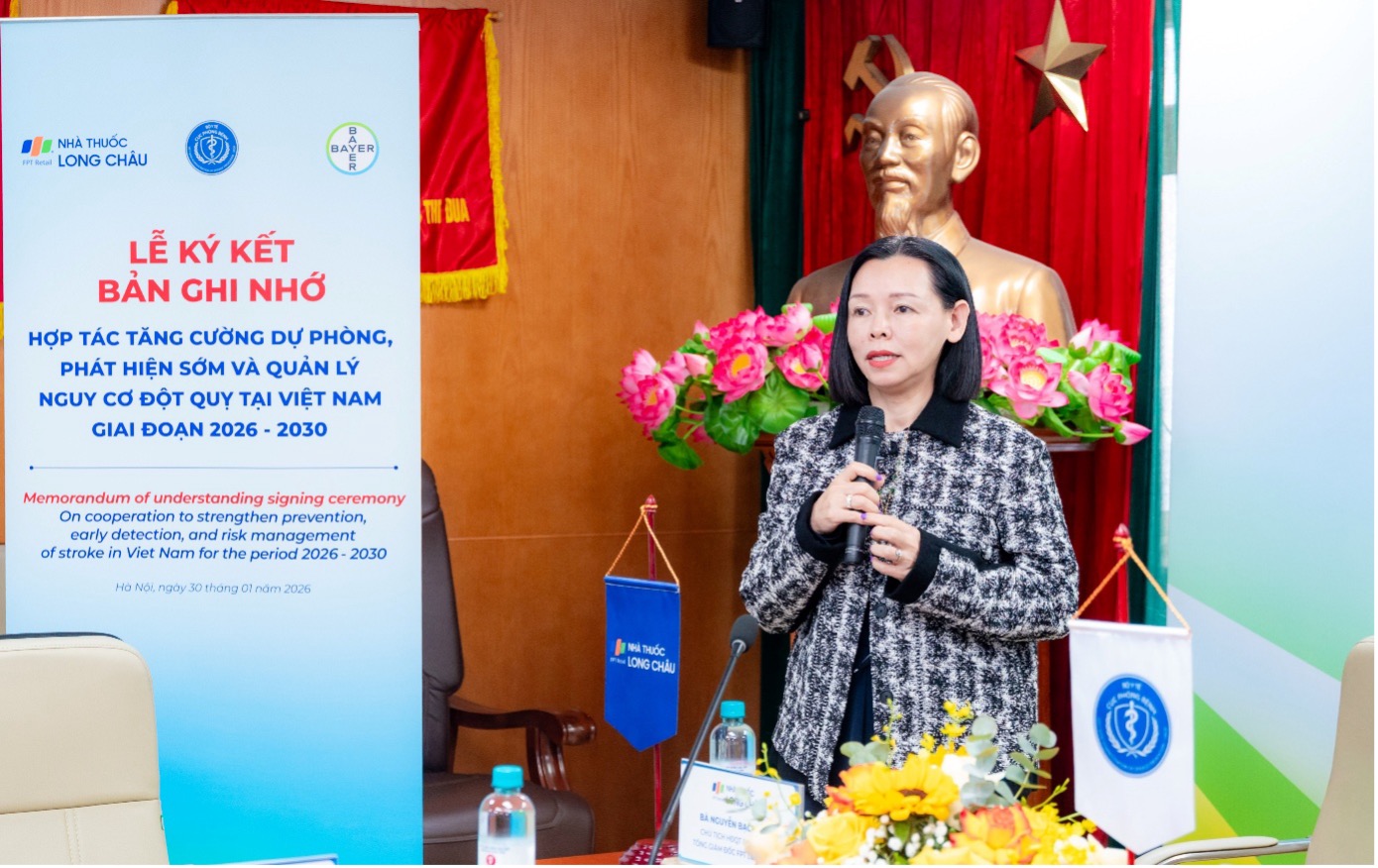 Long Ch&acirc;u hợp t&aacute;c c&ugrave;ng Cục Ph&ograve;ng bệnh, Bayer trong ph&ograve;ng ngừa v&agrave; quản l&yacute; bệnh đột quỵ- Ảnh 4.