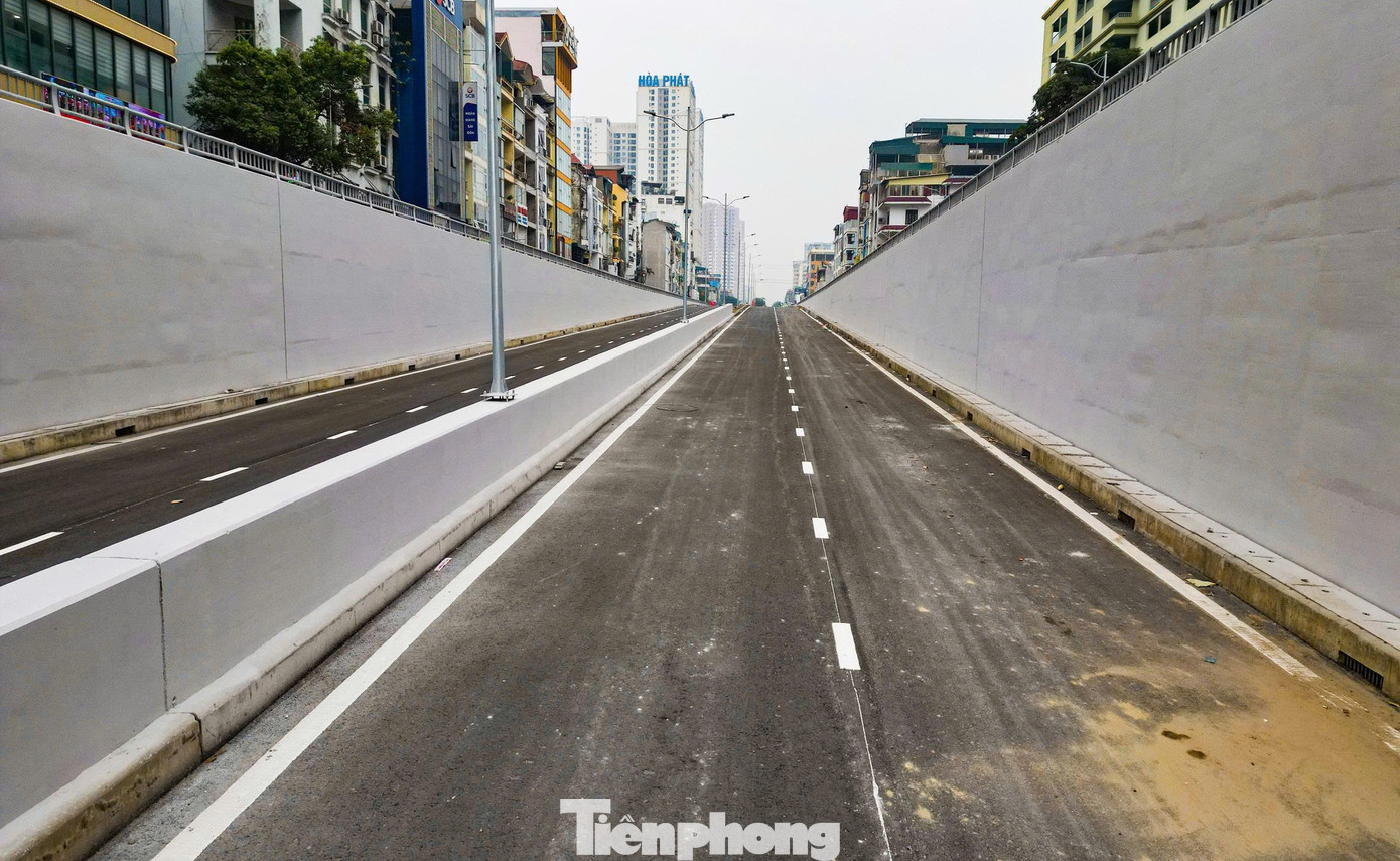 Cận cảnh hầm chui 778 tỷ 'giải cứu' điểm đen ùn tắc Giải Phóng - Ảnh 5.