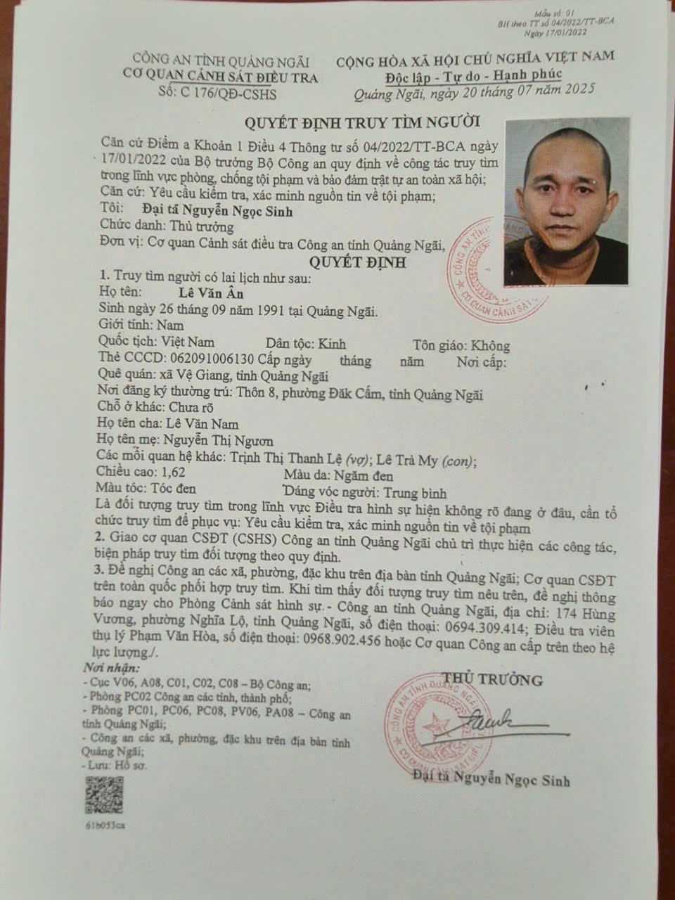 Lai lịch bất hảo của đối tượng cướp ng&acirc;n h&agrave;ng Gia Lai bị bắt giữ năm 2026 - Ảnh 2.