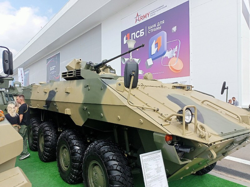 Module Ballista biến BTR - 22 thành sát thủ xe tăng tại Triển lãm Quốc ...
