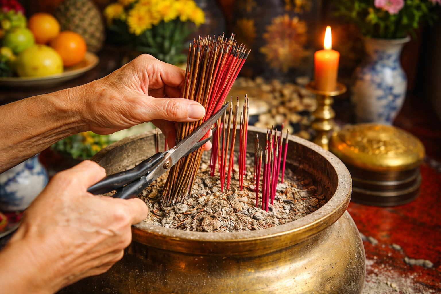 3 đại kỵ tuyệt đối tránh khi tỉa chân nhang ngày ông Táo để không "phạm" bề trên, gia đạo xào xáo - Ảnh 1.