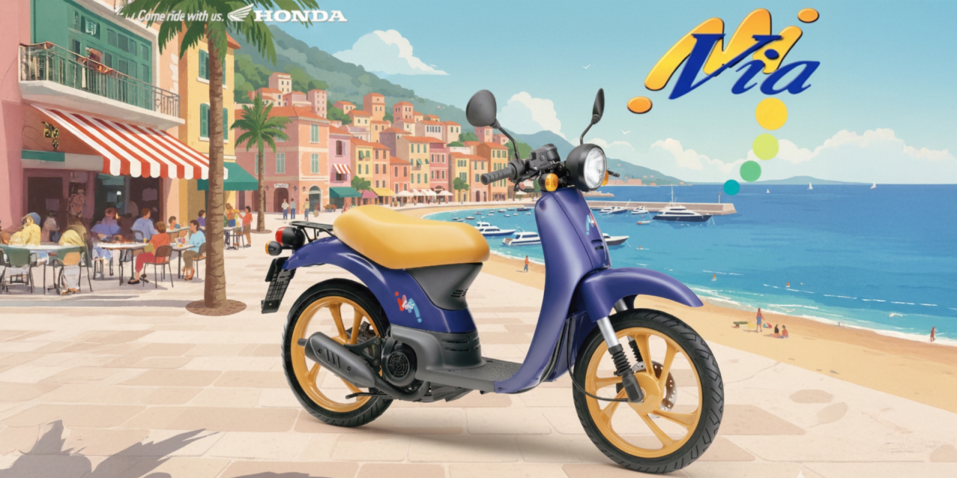 Honda Via v&agrave; c&acirc;u chuyện về mẫu xe tay ga mang d&ograve;ng m&aacute;u &Yacute; với thiết kế viễn tưởng từng bị l&atilde;ng qu&ecirc;n - Ảnh 1.